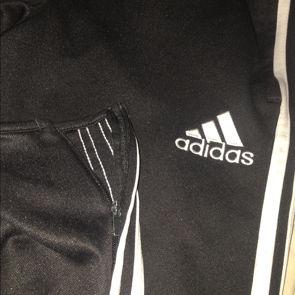 Adidas zip sweats😍 - Picture 1 of 5